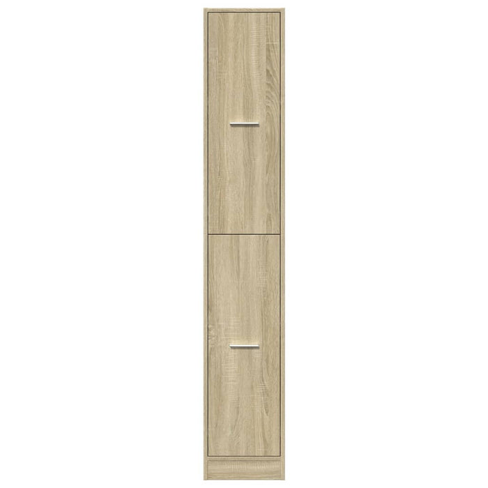Armadietto da Farmacia Rovere Sonoma 30x41x174,5 cm Truciolato 3309629