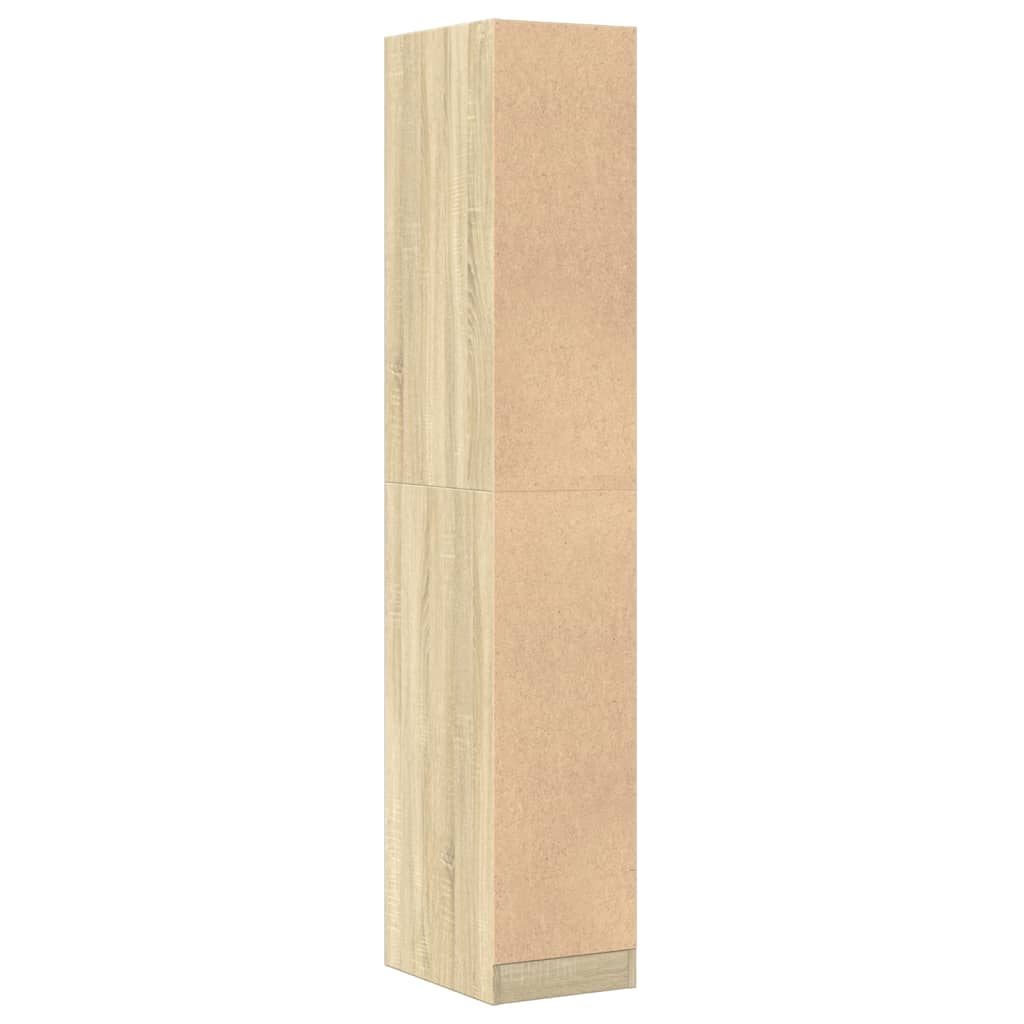 Armadietto da Farmacia Rovere Sonoma 30x41x174,5 cm Truciolato 3309629