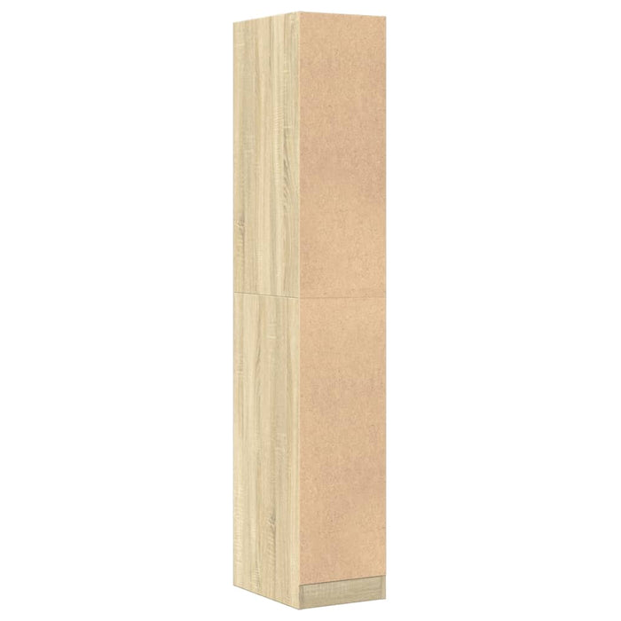 Armadietto da Farmacia Rovere Sonoma 30x41x174,5 cm Truciolato 3309629