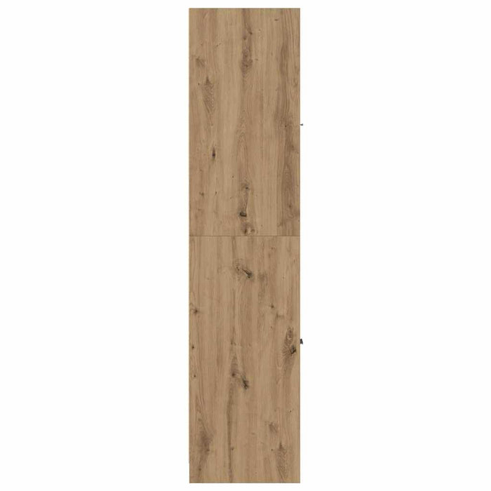 Armadietto da Farmacia Rovere 30x41x174,5 cm in Truciolato 3309635