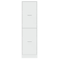 Armadietto da Farmacia Bianco 40x41x144,5 cm in Truciolato 3309636