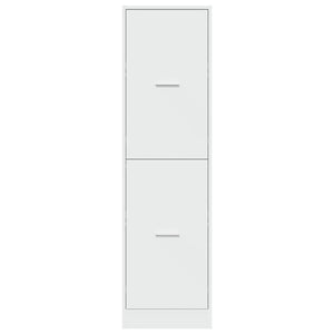 Armadietto da Farmacia Bianco 40x41x144,5 cm in Truciolato