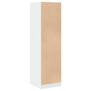 Armadietto da Farmacia Bianco 40x41x144,5 cm in Truciolato 3309636