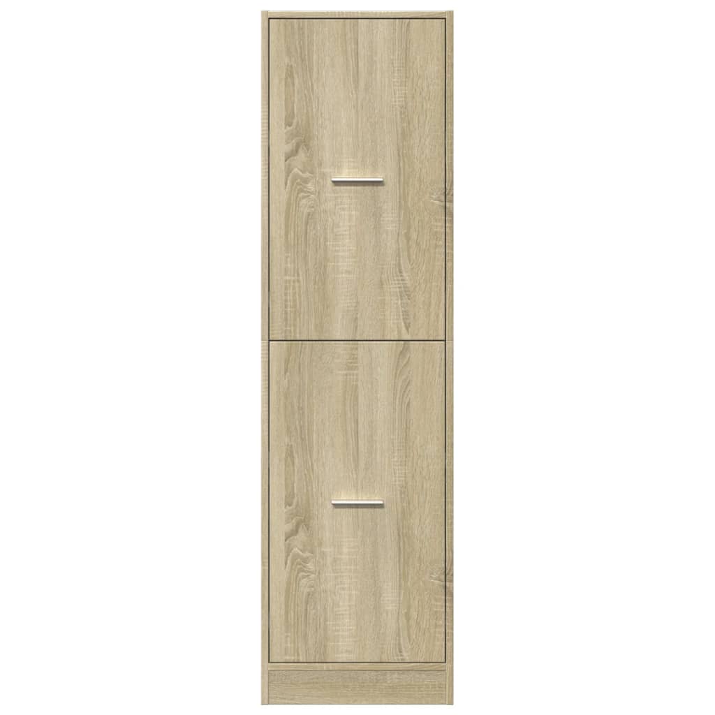 Armadietto da Farmacia Rovere Sonoma 40x41x144,5 cm Truciolato 3309638