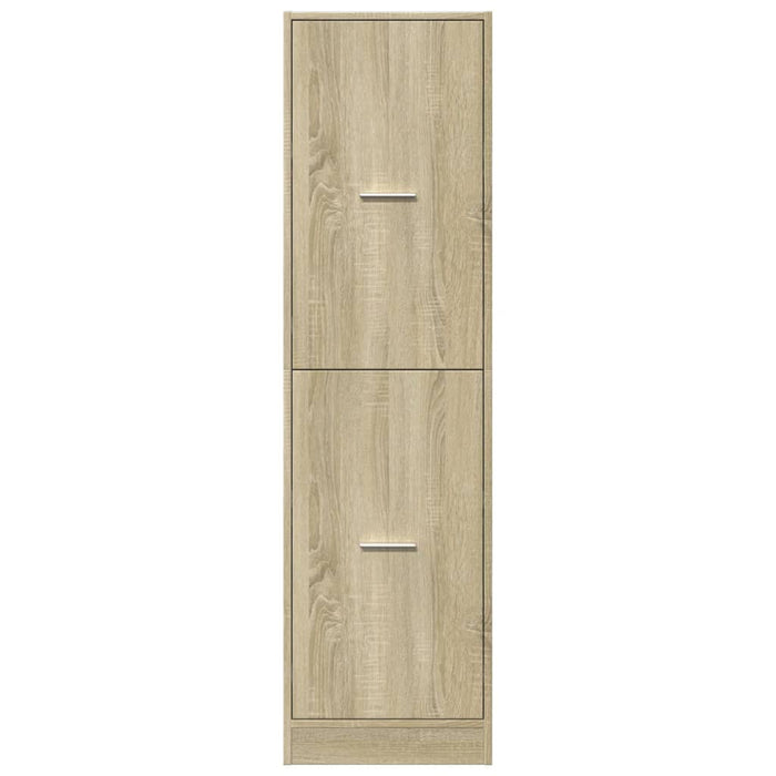 Armadietto da Farmacia Rovere Sonoma 40x41x144,5 cm Truciolato 3309638