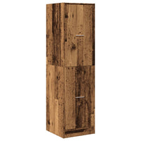 Armadietto da Farmacia Legno Vecchio 40x41x144,5 cm Truciolato