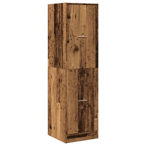 Armadietto da Farmacia Legno Vecchio 40x41x144,5 cm Truciolato