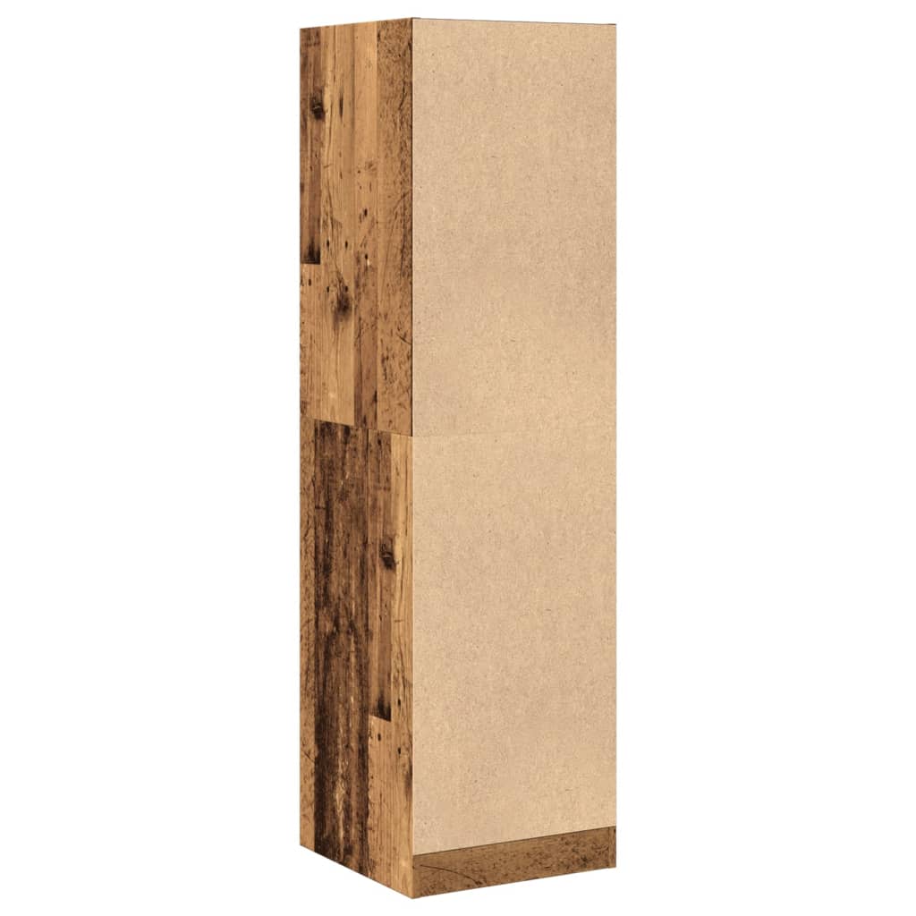 Armadietto da Farmacia Legno Vecchio 40x41x144,5 cm Truciolato