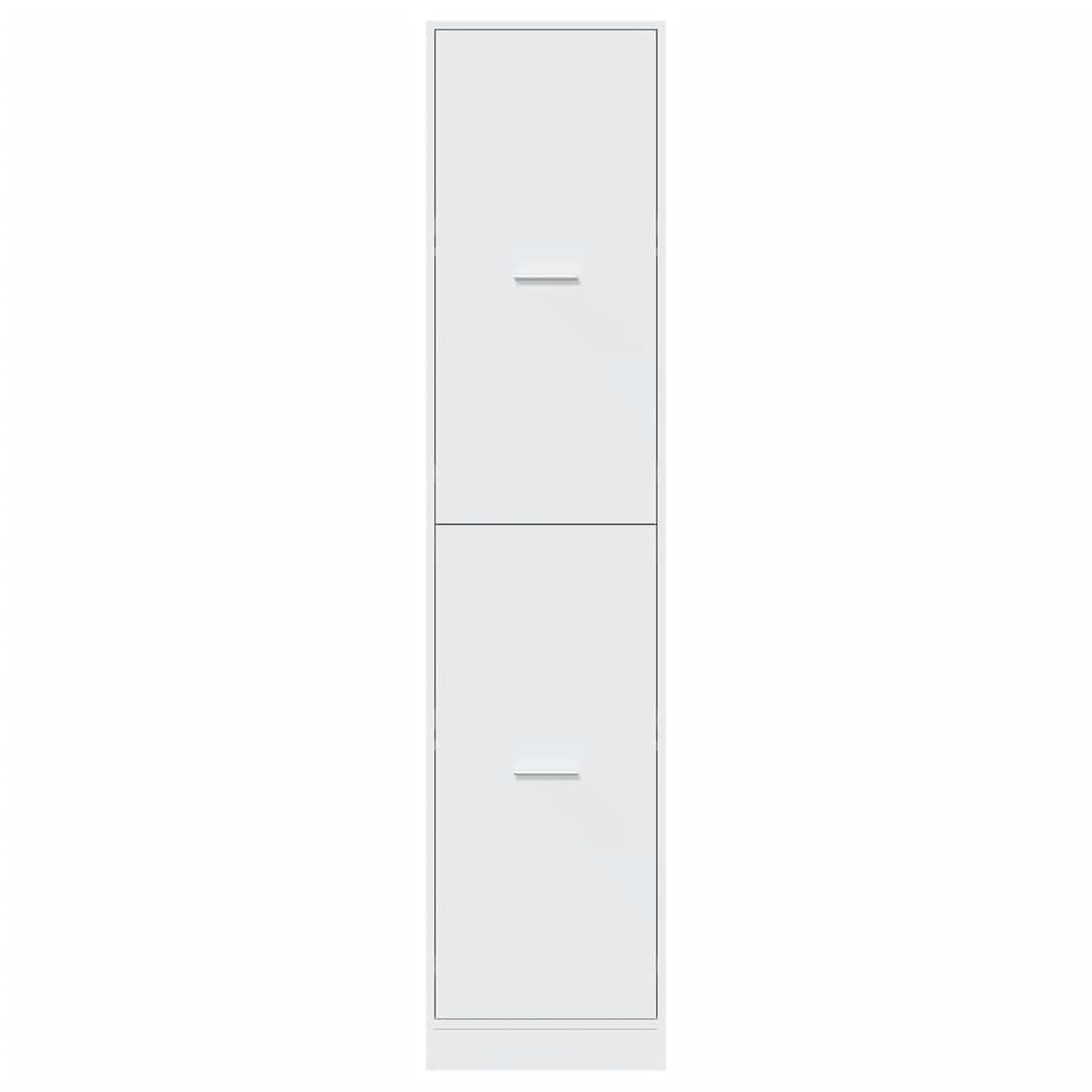 Armadietto da Farmacia Bianco 40x41x174,5 cm in Truciolato 3309645