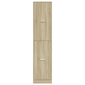 Armadietto da Farmacia Rovere Sonoma 40x41x174,5 cm Truciolato 3309647