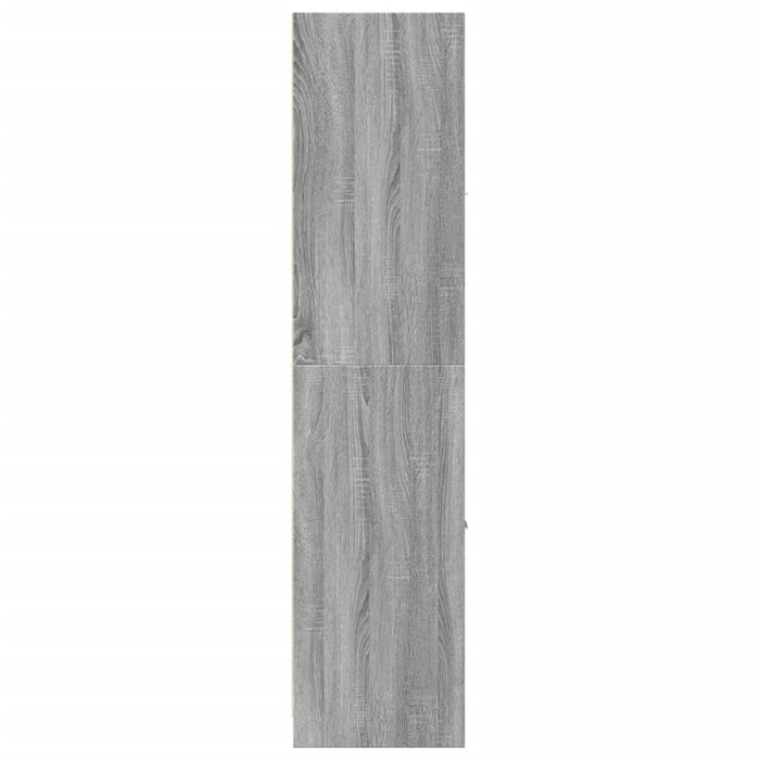 Armadietto da Farmacia Grigio Sonoma 40x41x174,5 cm Truciolato 3309650