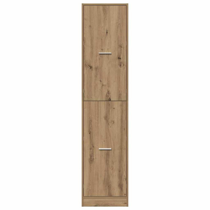Armadietto da Farmacia Rovere 40x41x174,5 cm in Truciolato 3309653
