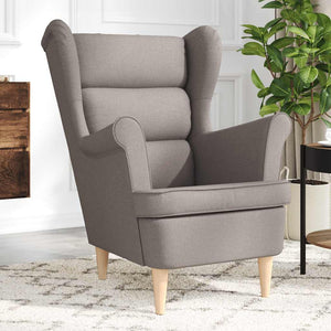 vidaXL Poltrona Tortora 74x84x100 cm in Tessuto