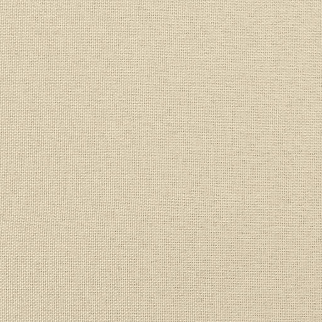 vidaXL Poltrona Crema 74x84x100 cm in Tessuto