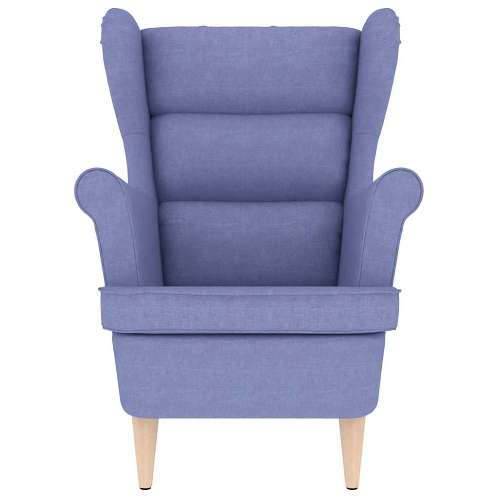 Poltrona Jeans Blu 74x84x100 cm Tessuto 4016906