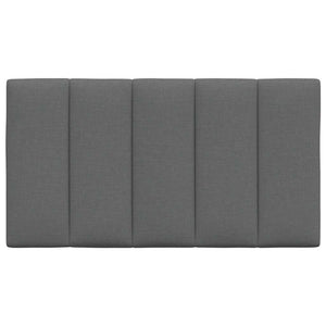 Cuscino Testiera Hanko Grigio Scuro 90 cm in Tessuto 4019143