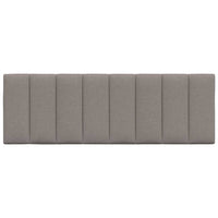 Cuscino Testiera Hanko Tortora 120 cm in Tessuto 4019160