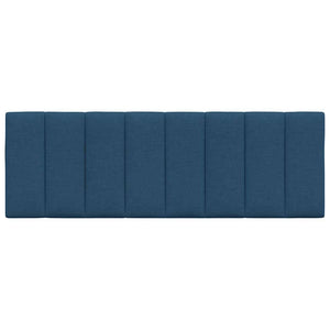 Cuscino Testiera Hanko Blu 120 cm in Tessuto 4019162