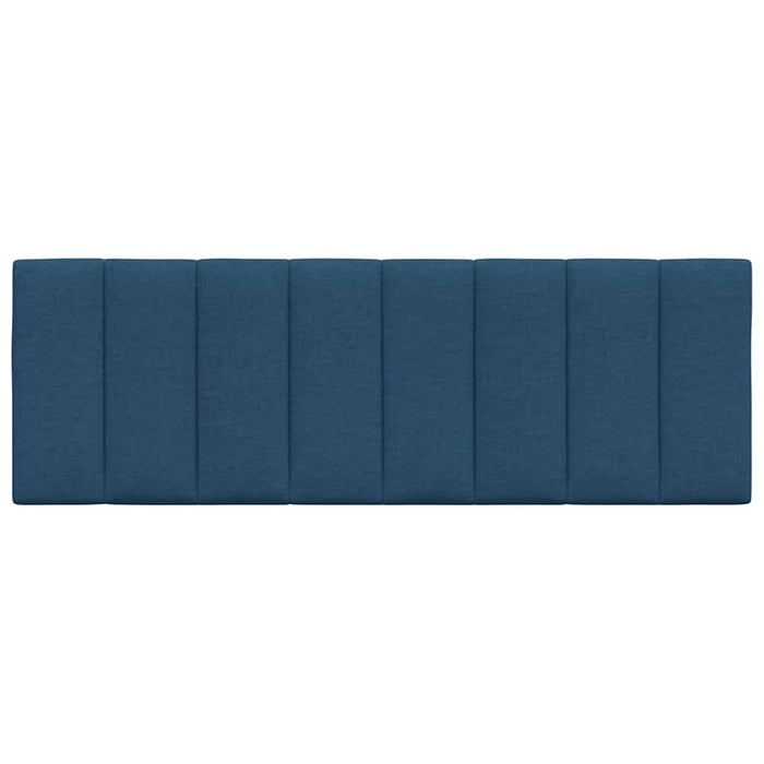 Cuscino Testiera Hanko Blu 120 cm in Tessuto 4019162