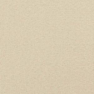 vidaXL Cuscino Testiera Crema 160 cm in Tessuto