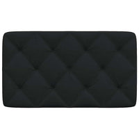 Cuscino Testiera Nero 80 cm in Tessuto 4019193