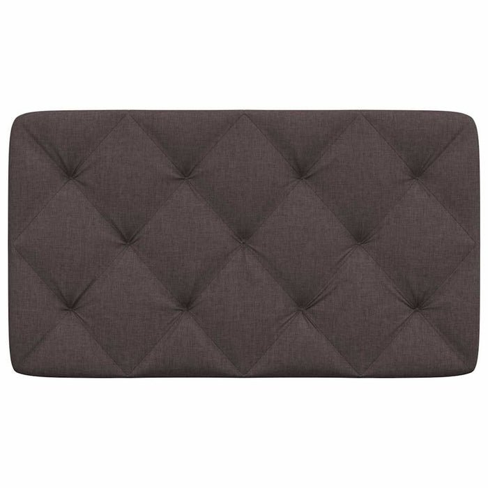Cuscino Testiera Marrone Scuro 80 cm in Tessuto 4019194