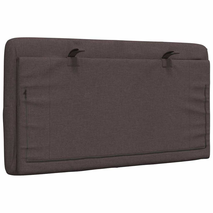 Cuscino Testiera Marrone Scuro 80 cm in Tessuto 4019194