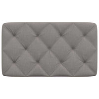 Cuscino Testiera Tortora 80 cm in Tessuto 4019195