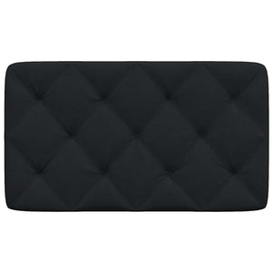 Cuscino Testiera Nero 90 cm in Tessuto 4019200
