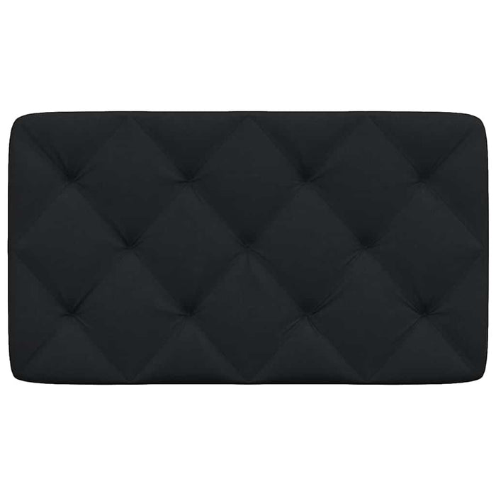 Cuscino Testiera Nero 90 cm in Tessuto 4019200