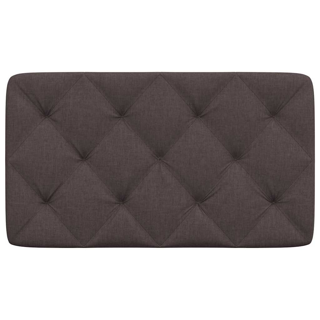 Cuscino Testiera Marrone Scuro 90 cm in Tessuto 4019201