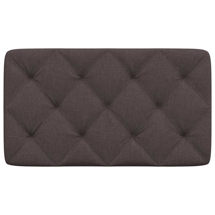 Cuscino Testiera Marrone Scuro 90 cm in Tessuto 4019201