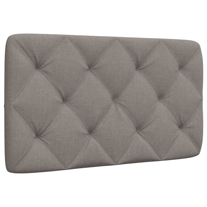 Cuscino Testiera Tortora 90 cm in Tessuto