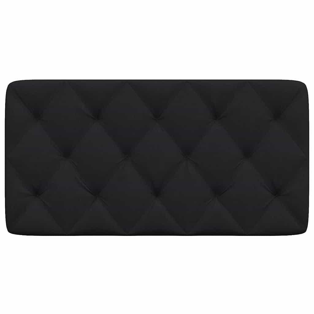Cuscino Testiera Nero 100 cm in Tessuto 4019207