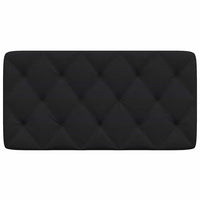 Cuscino Testiera Nero 100 cm in Tessuto 4019207