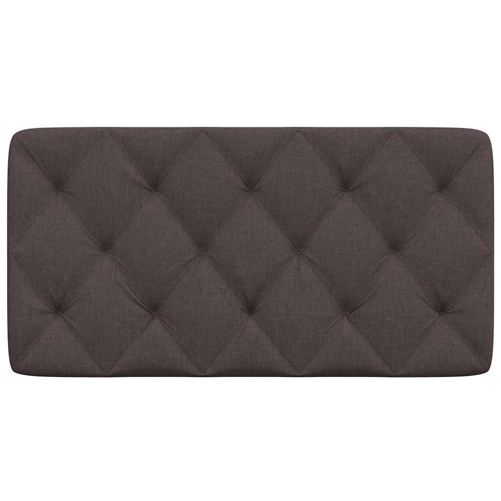 Cuscino Testiera Marrone Scuro 100 cm in Tessuto 4019208