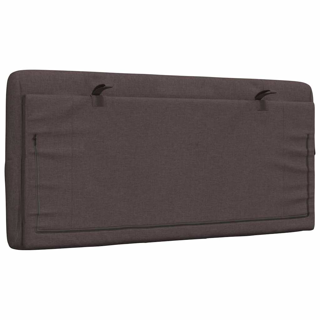 Cuscino Testiera Marrone Scuro 100 cm in Tessuto 4019208