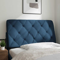 Cuscino Testiera Blu 100 cm in Tessuto 4019211