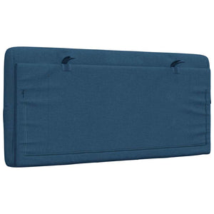 Cuscino Testiera Blu 100 cm in Tessuto 4019211
