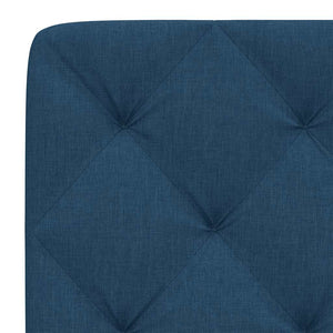 Cuscino Testiera Blu 100 cm in Tessuto 4019211