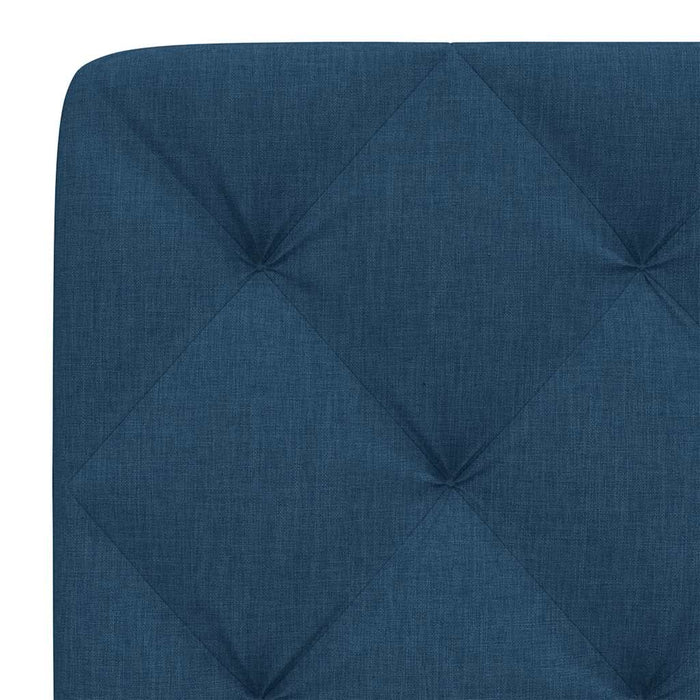 Cuscino Testiera Blu 100 cm in Tessuto 4019211