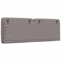 Cuscino Testiera Tortora 120 cm in Tessuto 4019216