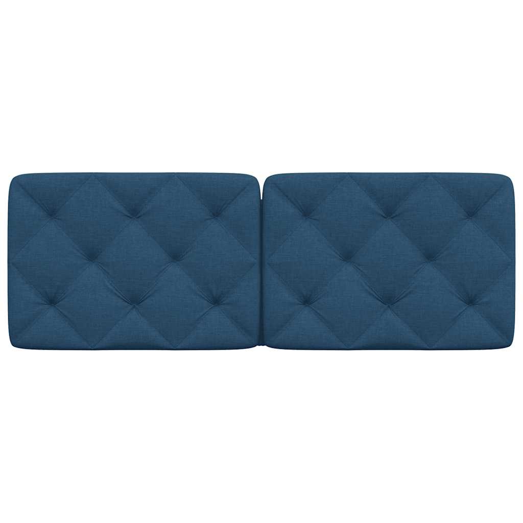 Cuscino Testiera Blu 120 cm in Tessuto 4019218