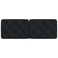 Cuscino Testiera Nero 140 cm in Tessuto 4019221