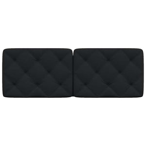 Cuscino Testiera Nero 140 cm in Tessuto 4019221