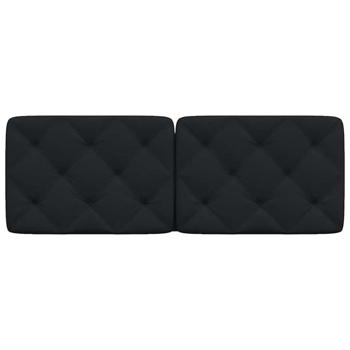 Cuscino Testiera Nero 140 cm in Tessuto 4019221