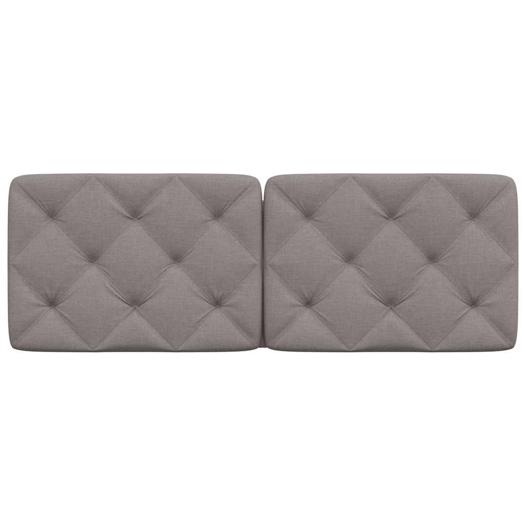 Cuscino Testiera Tortora 140 cm in Tessuto 4019223