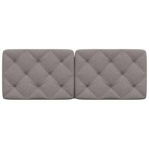 Cuscino Testiera Tortora 140 cm in Tessuto 4019223