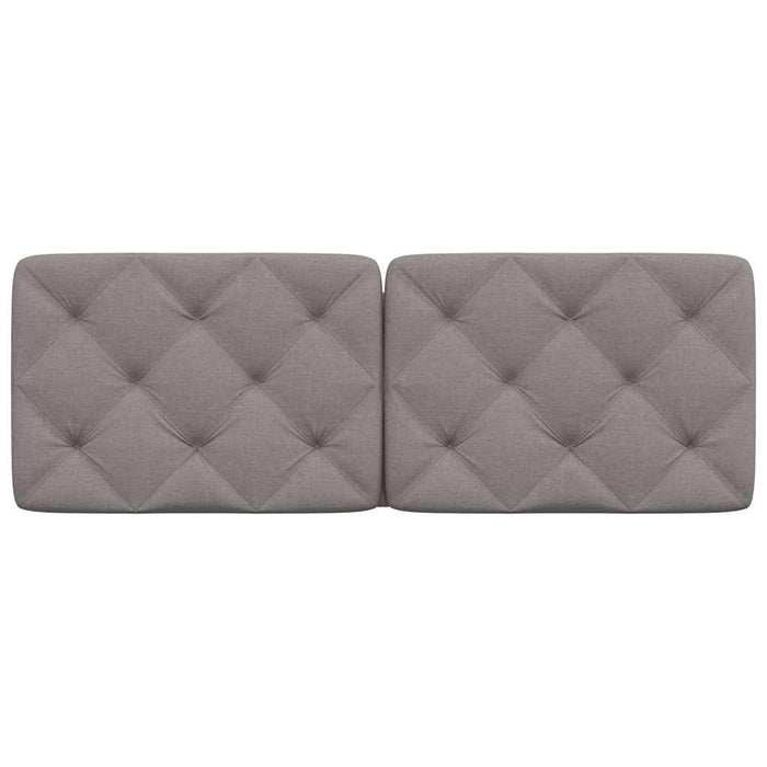 Cuscino Testiera Tortora 140 cm in Tessuto 4019223