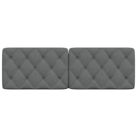 Cuscino Testiera Grigio Scuro 160 cm in Tessuto 4019227